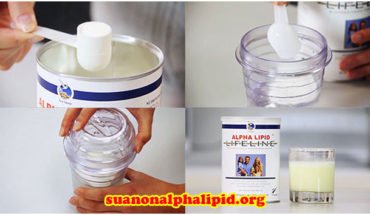 Hướng dẫn pha sữa non alpha lipid đúng cách