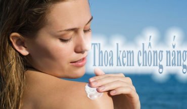 thoa kem chóng nắng