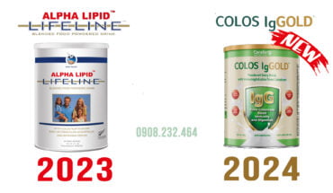 sữa alpha lipid mẫu mới